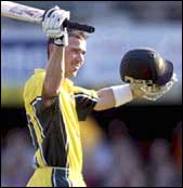 Man-of-the-match Damien Martyn