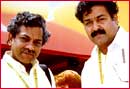 Shaji Karun and Mohanlal