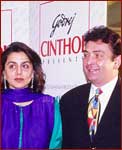 Neetu Singh and Rishi Kapoor