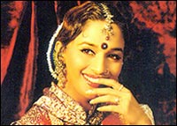 Madhuri in Devdas