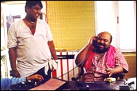 Saurabh Shukla [right] in Satya