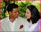 Manoj Bajpai and Karisma Kapoor in Zubeidaa