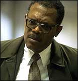 Samuel Jackson in Changing Lanes