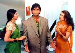 Sunil, Karishma, Sonali