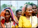 woman at the rally