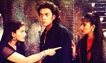 Kajol, Bobby Deol and Manisha Koirala in Gupt