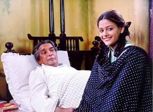 Kaifi Azmi and Mayuri Kango in Naseem